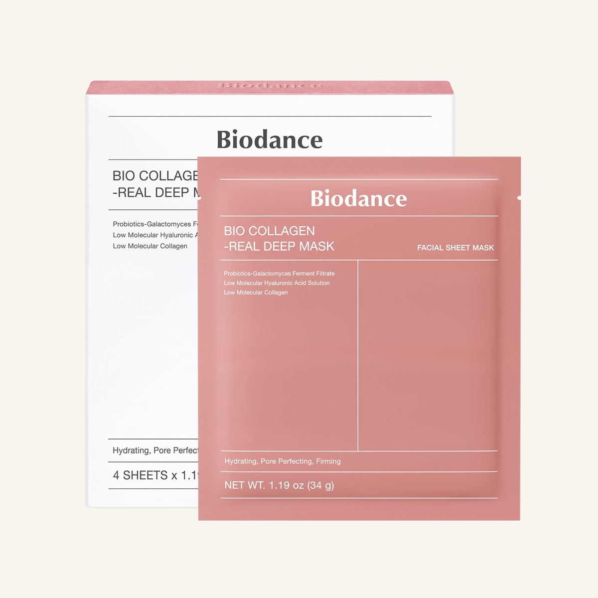 Biodance Bio-Collagen Real Deep Mask (4 Stück)
